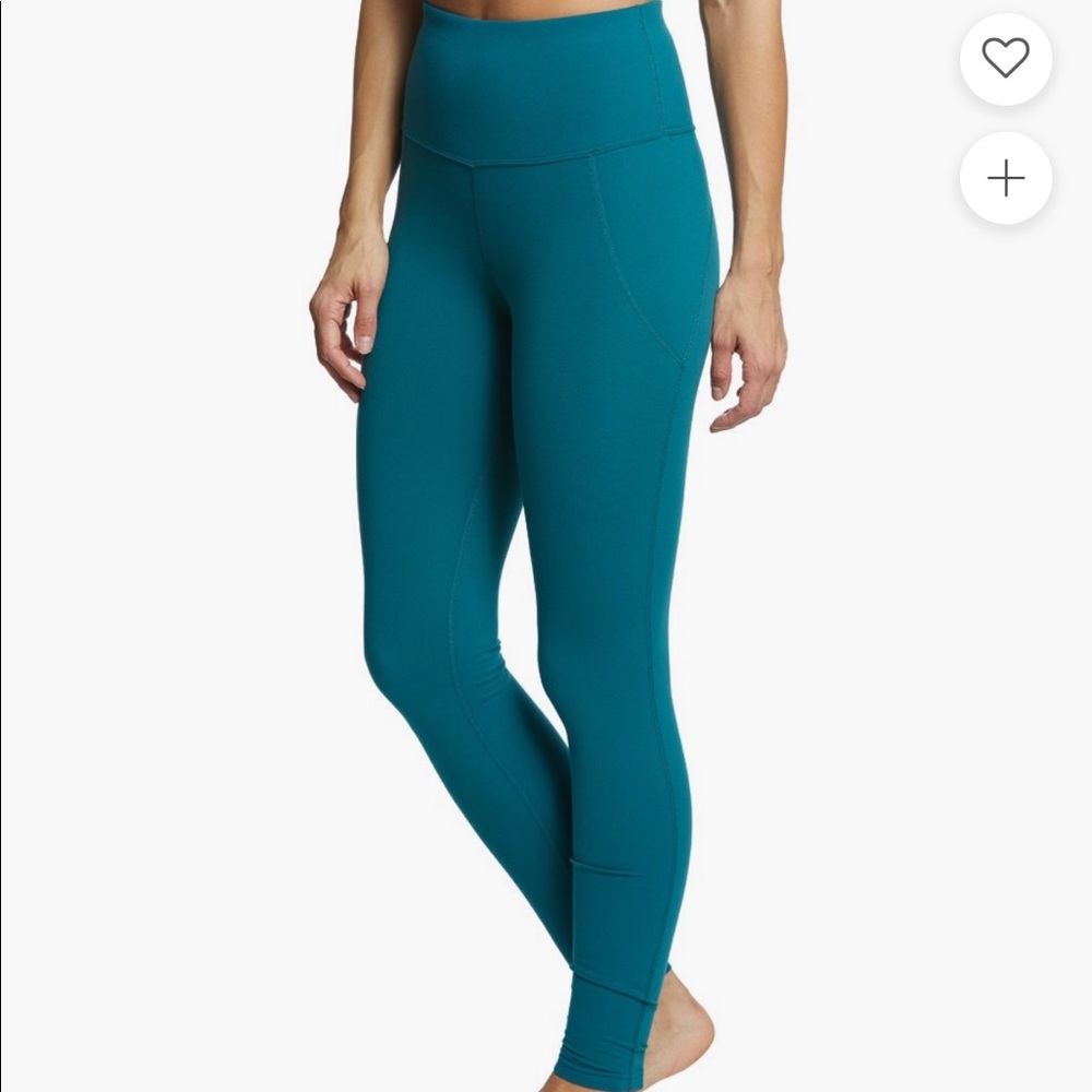 NWOT Livi Active teal blue yoga pants Size 18/20